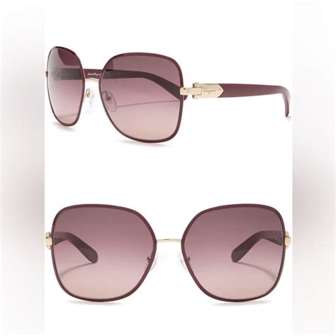 replica ferragamo sunglasses|salvatore ferragamo 59mm oversized sunglasses.